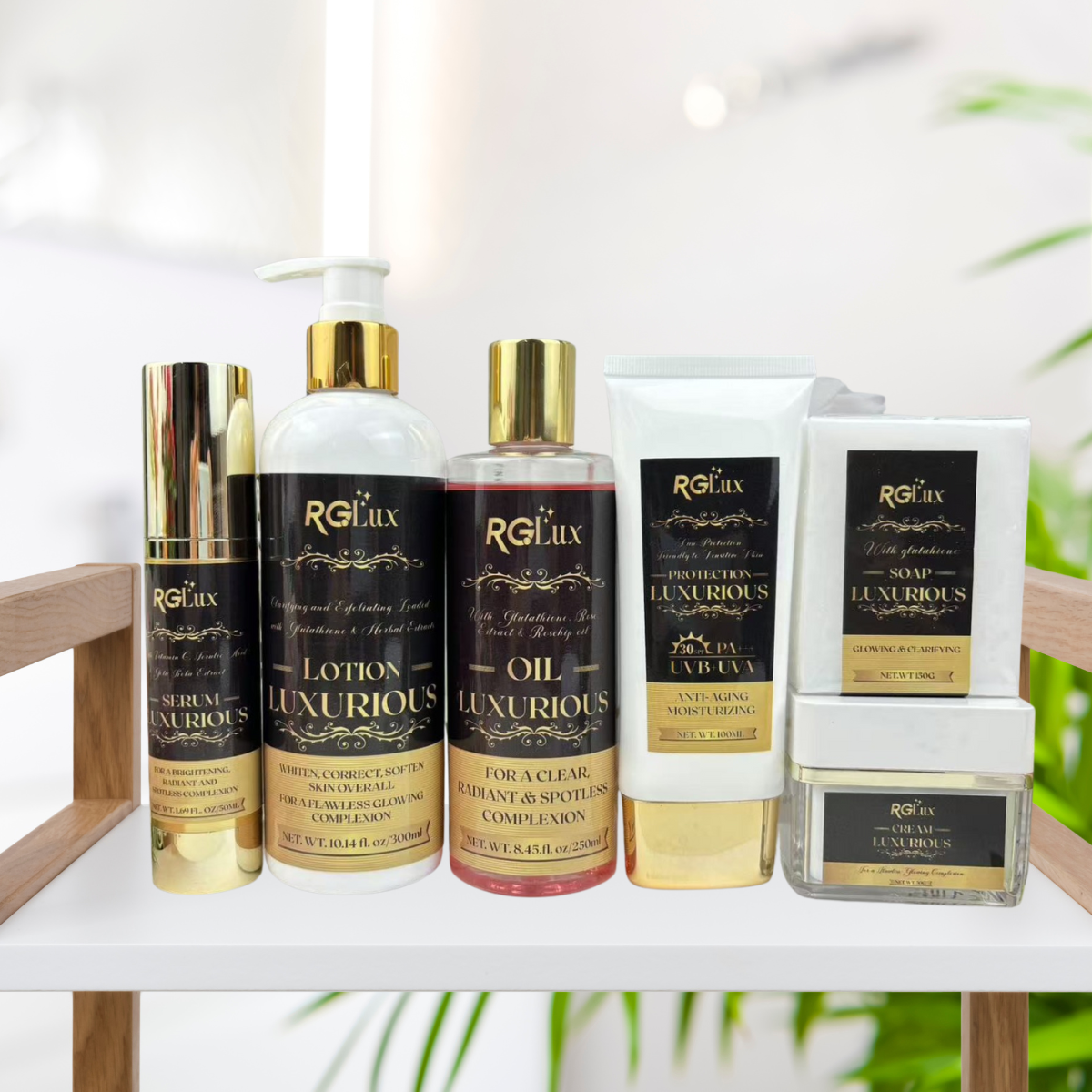 Complete skincare solution set